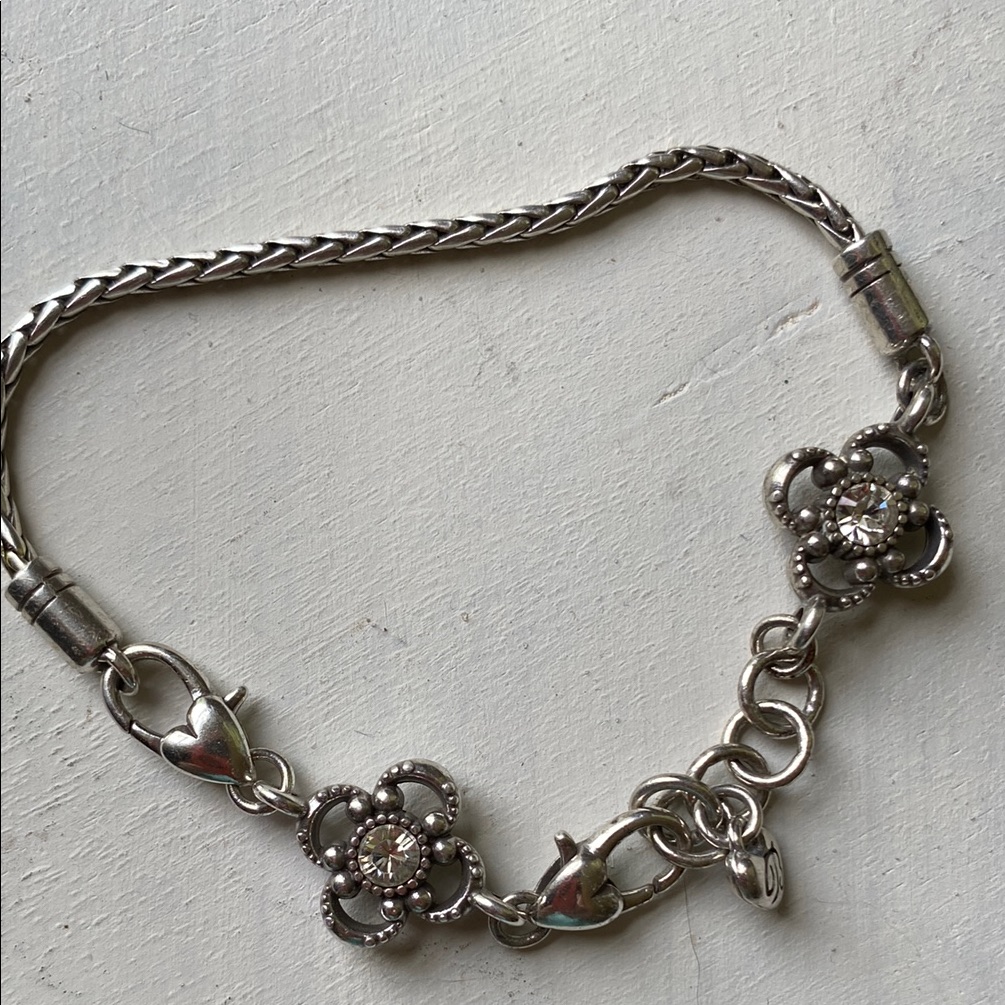 Brighton Silver Charm Bracelet  Add Your Own Brighton Charms
